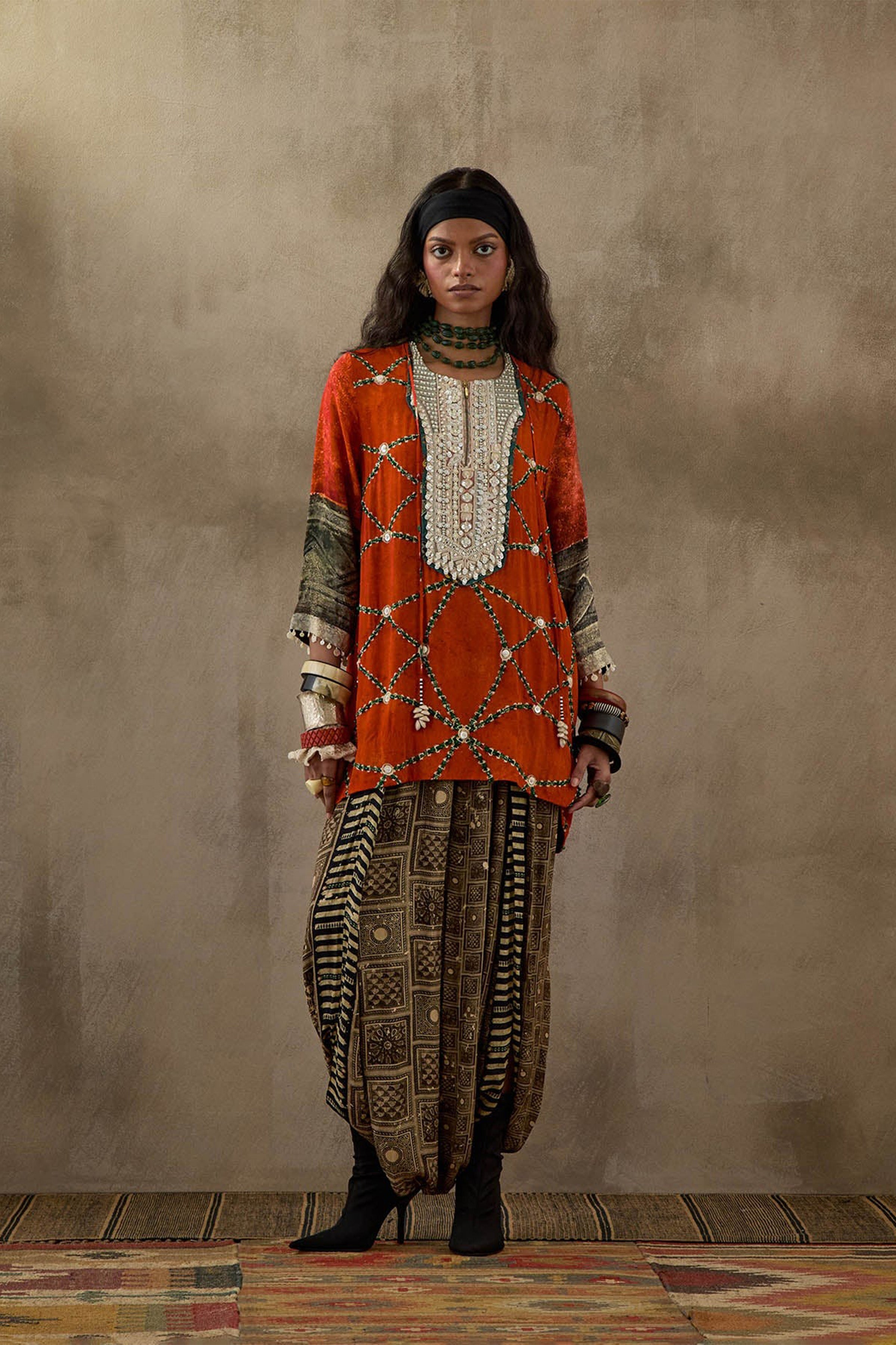 Multicolour Kurta