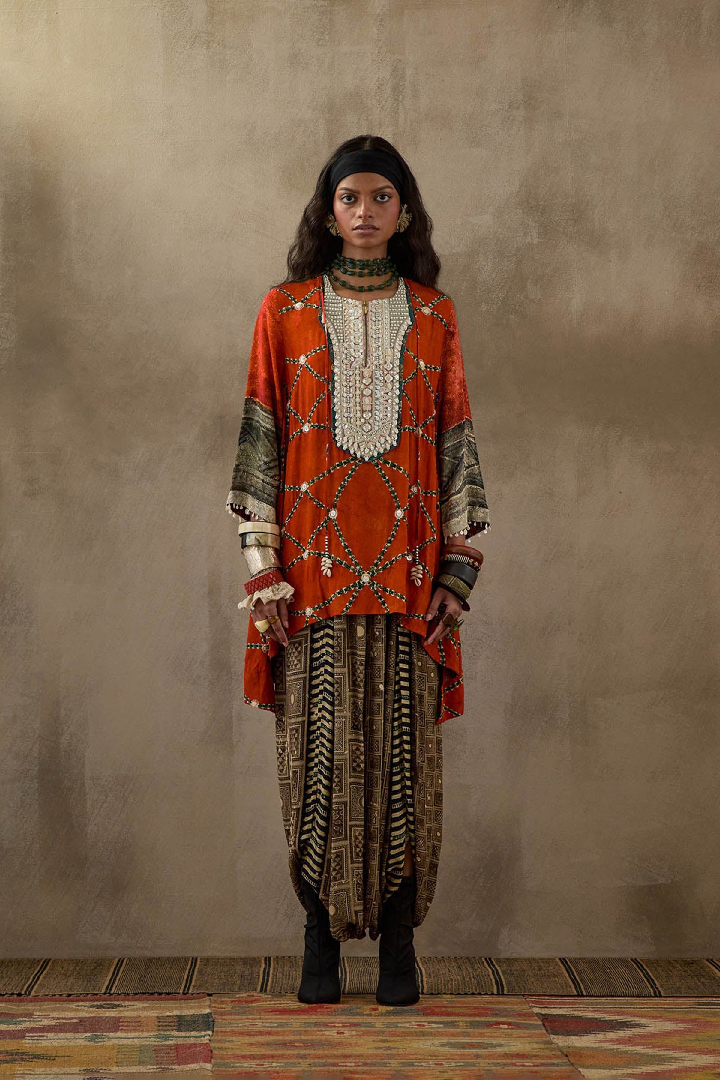 Multicolour Kurta