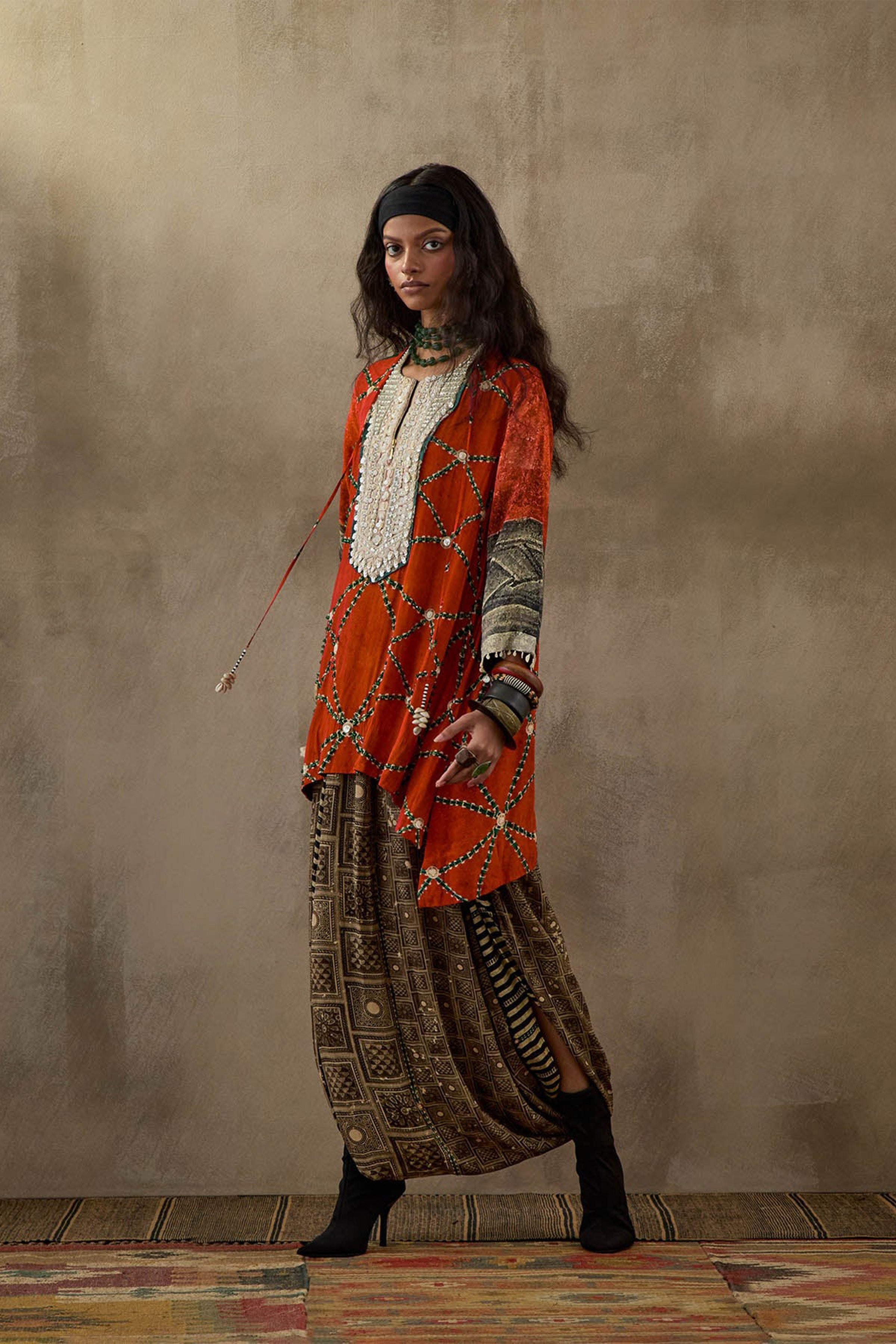 Multicolour Kurta