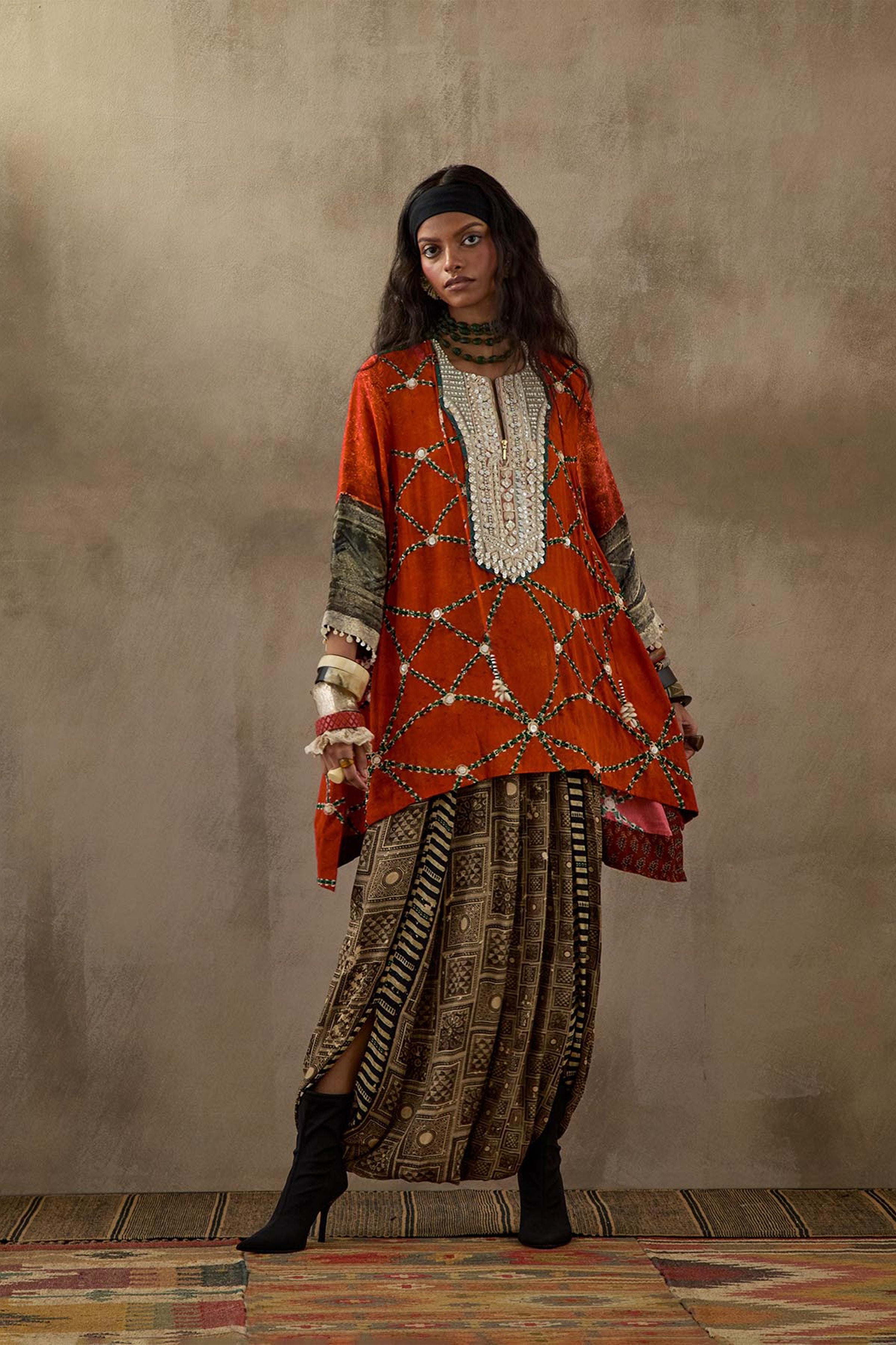 Multicolour Kurta
