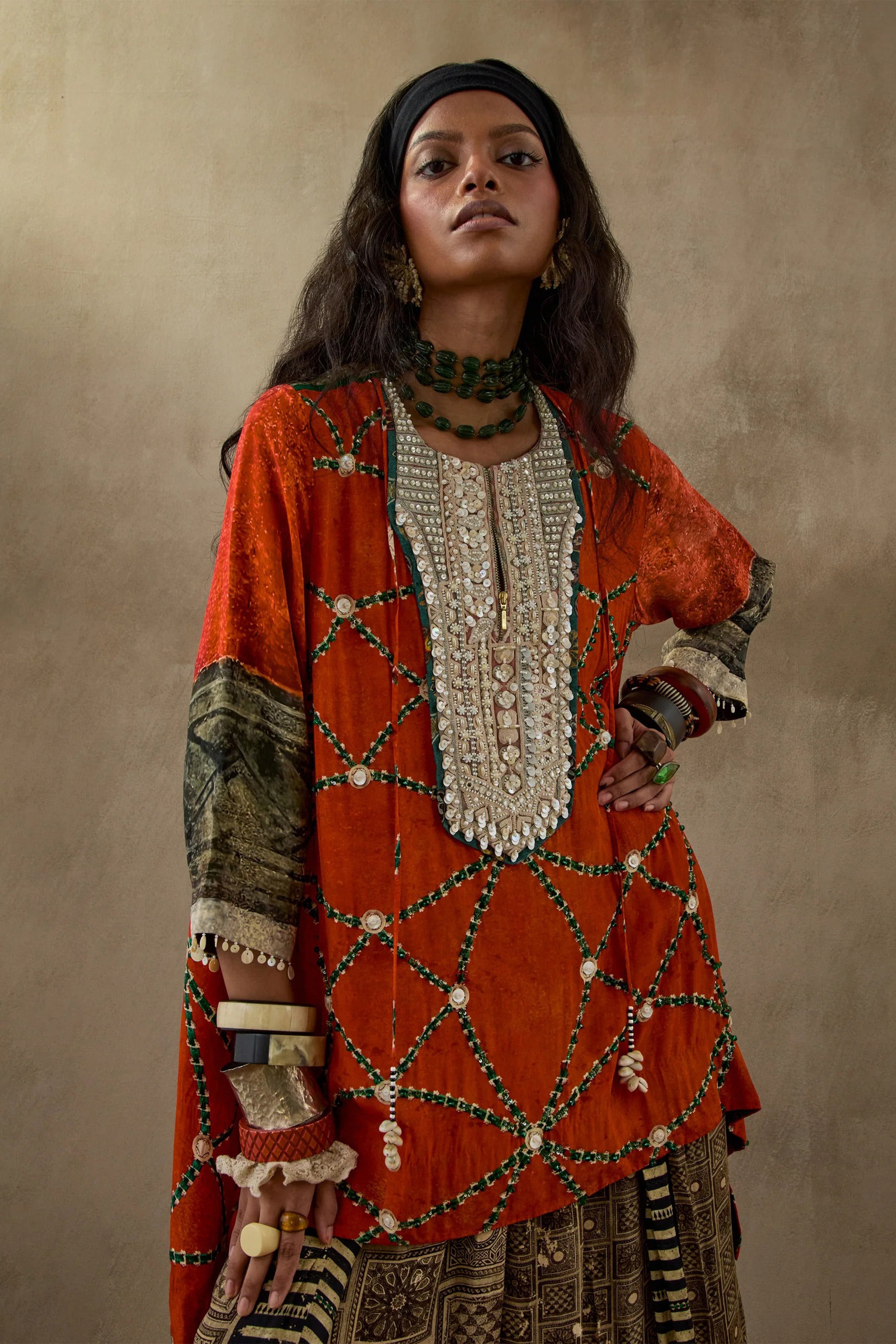 Multicolour Kurta