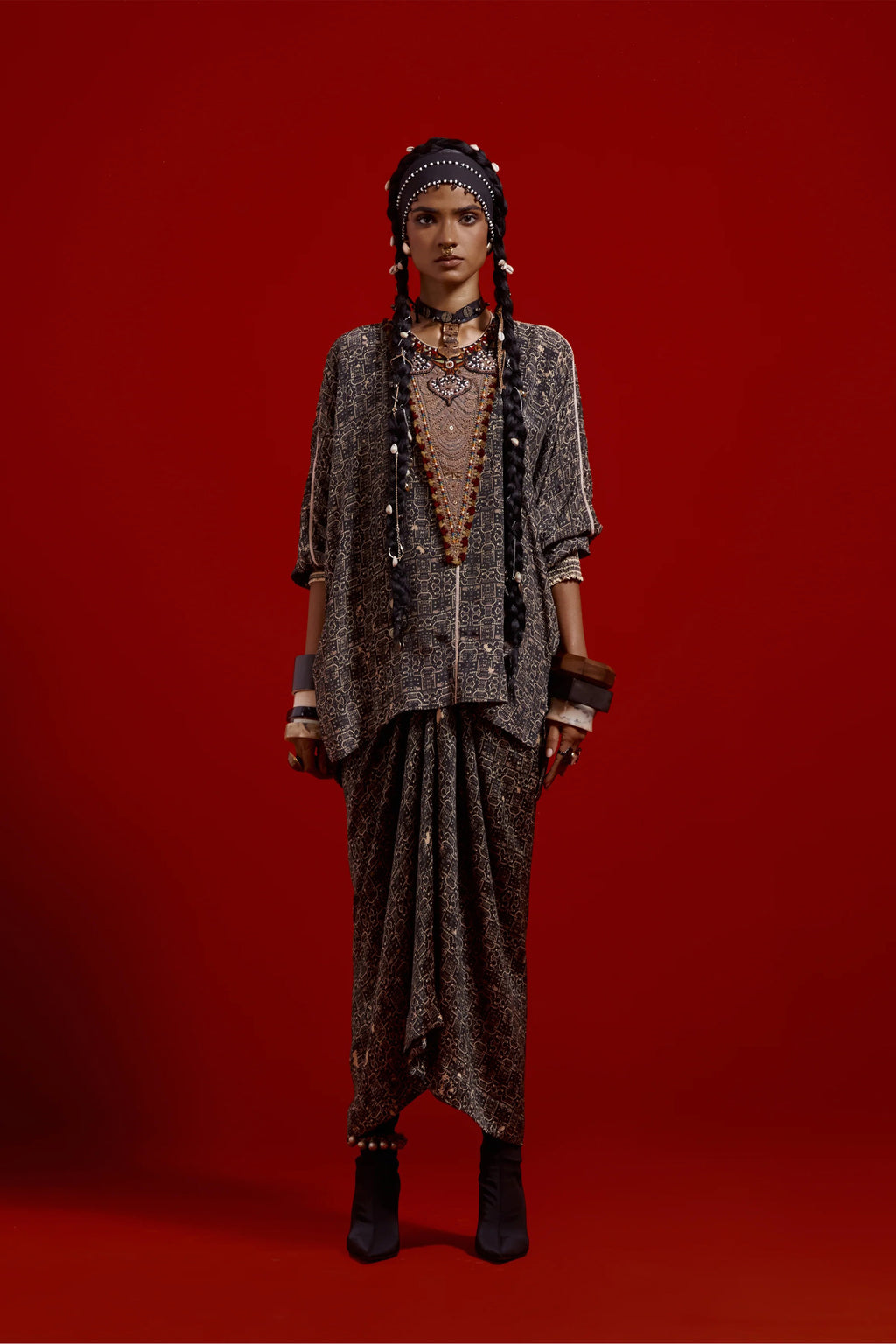 Surmai Mogra Kurta