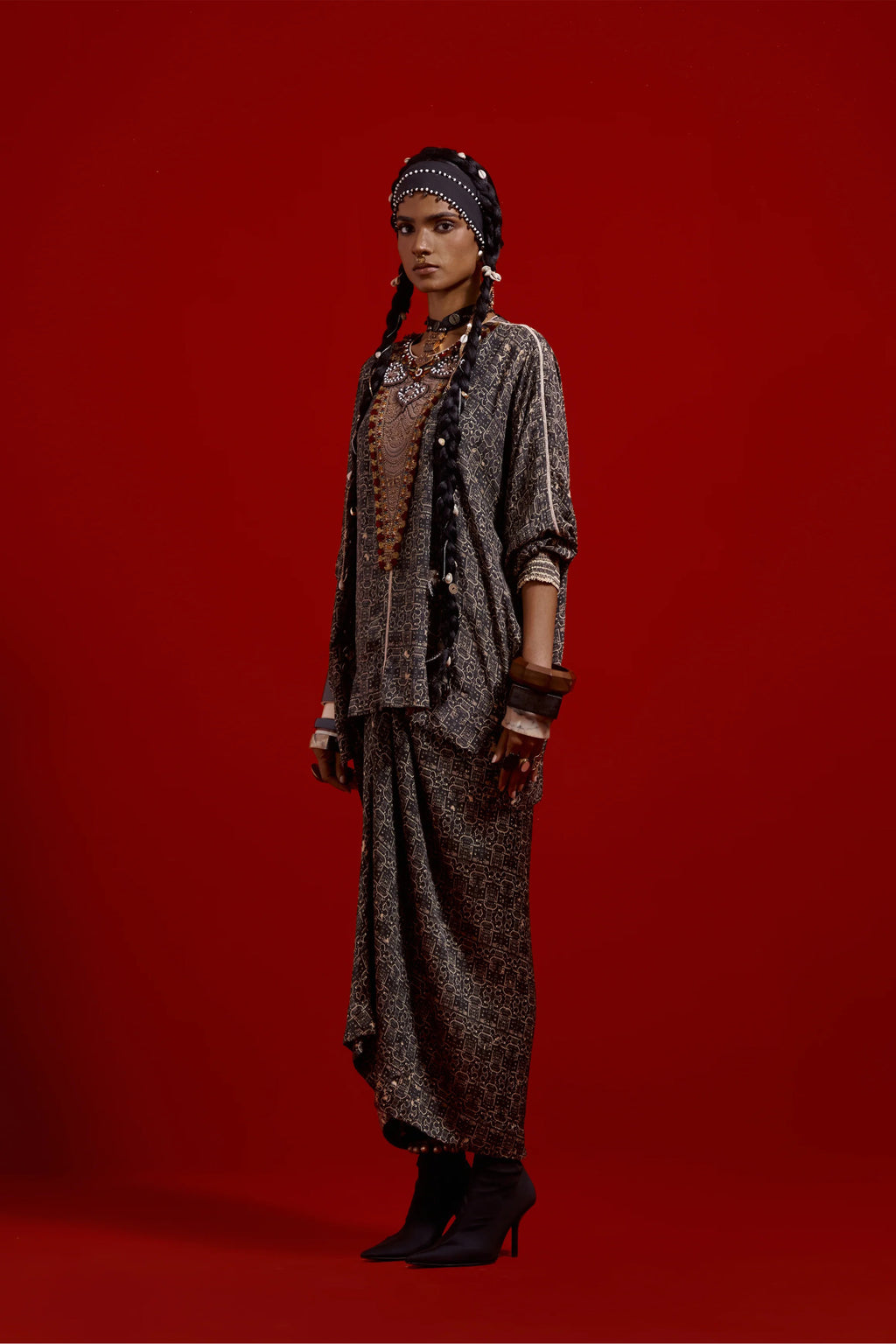 Surmai Mogra Kurta