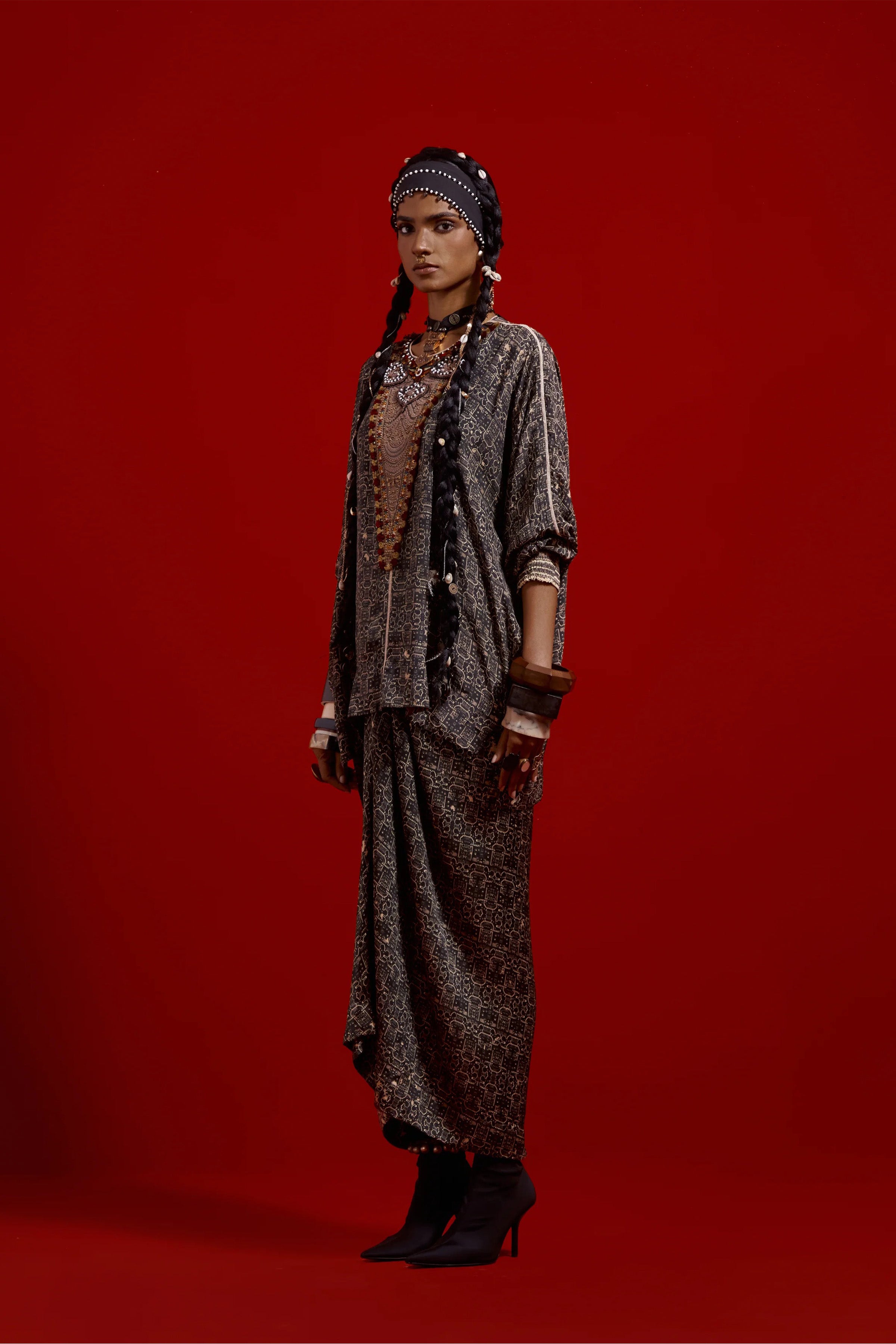 Surmai Mogra Kurta