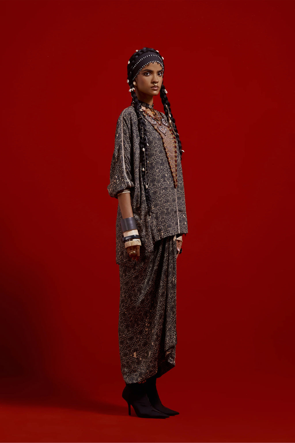Surmai Mogra Kurta
