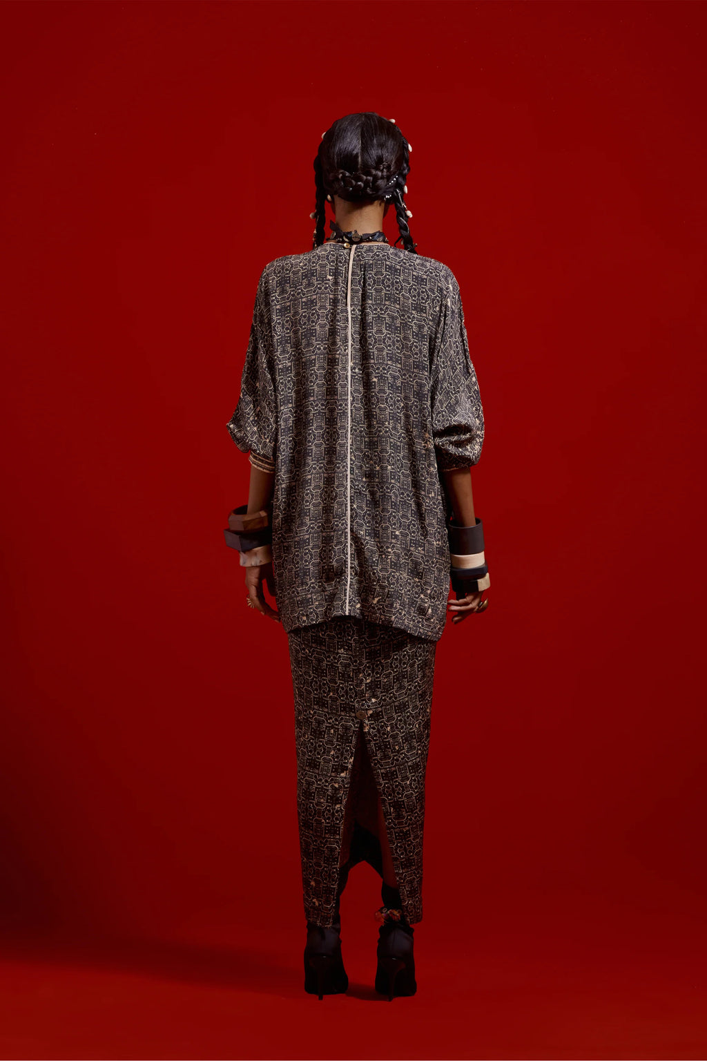 Surmai Mogra Kurta