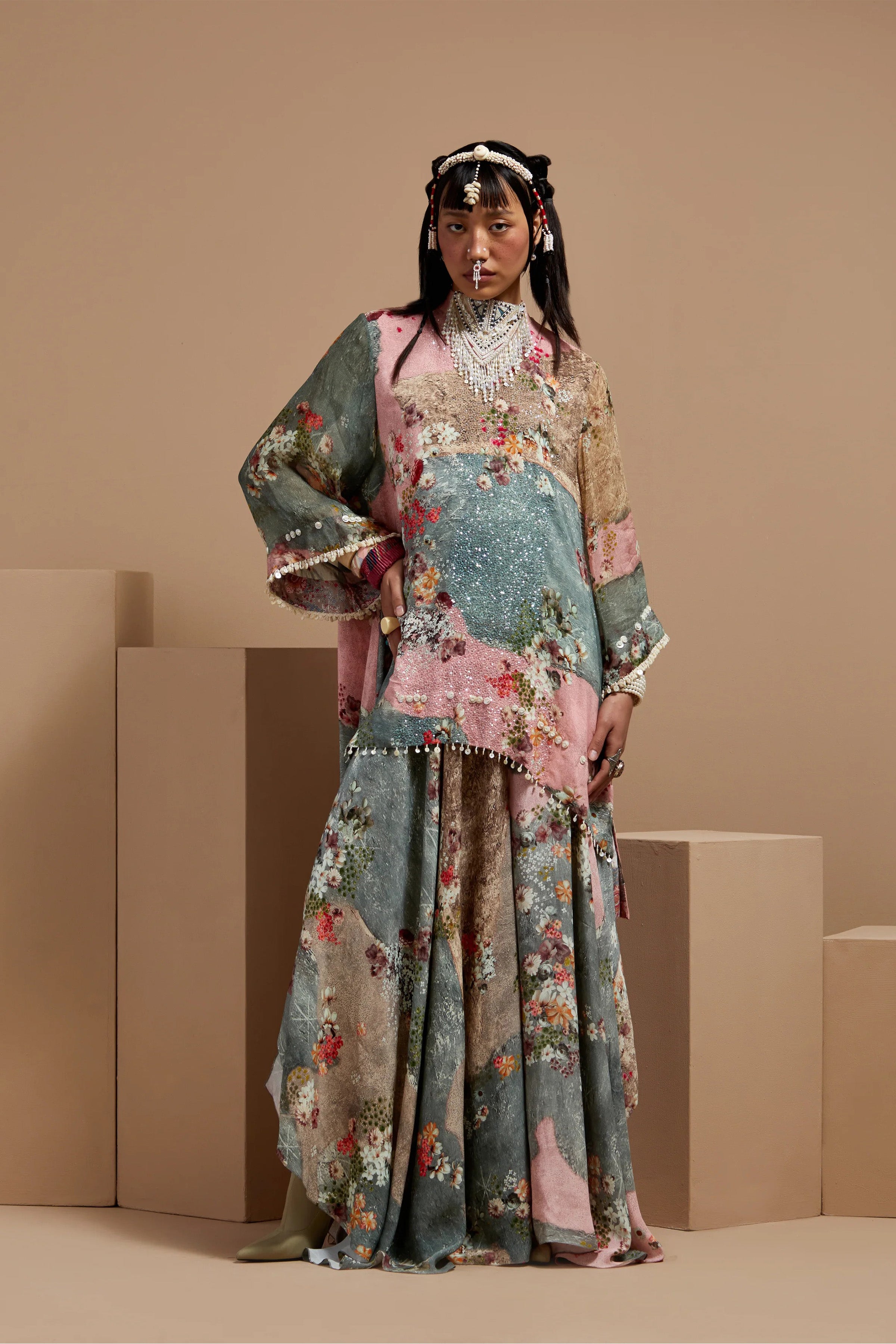 Multicolour Kurta