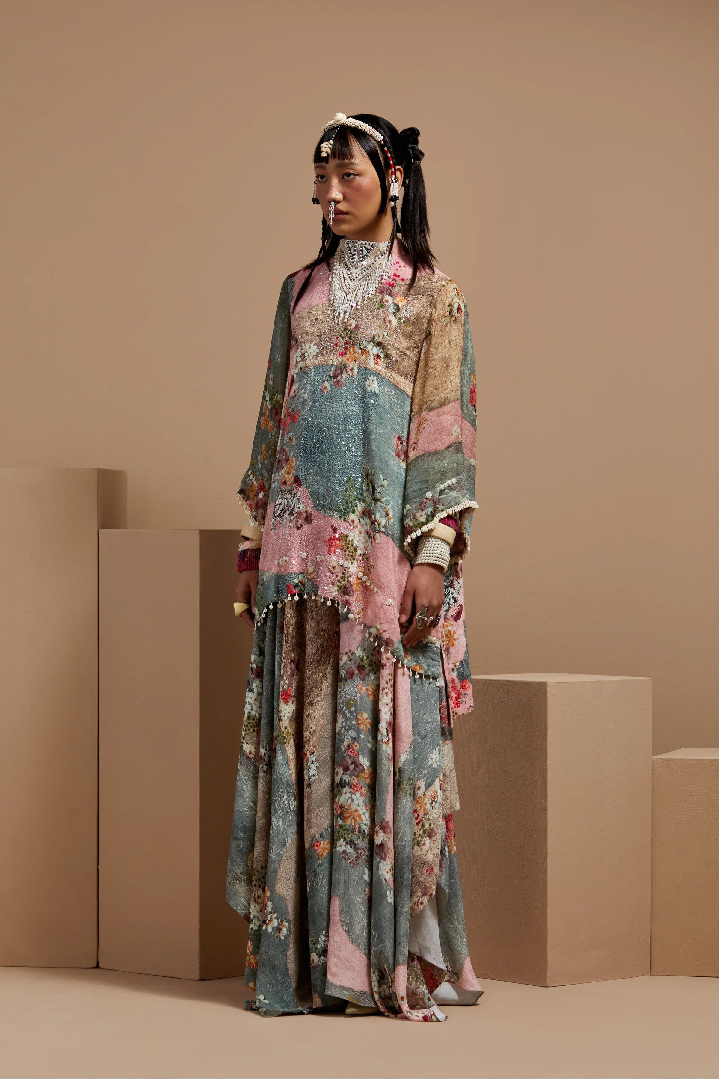 Multicolour Kurta