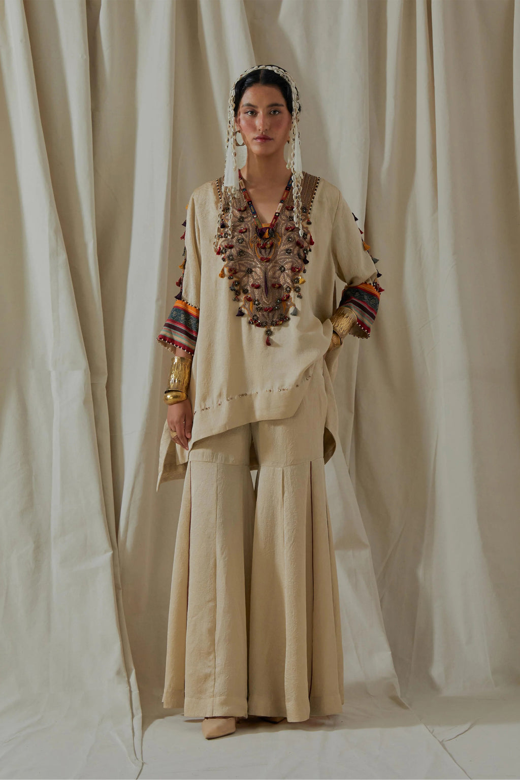 Ecru Kurta