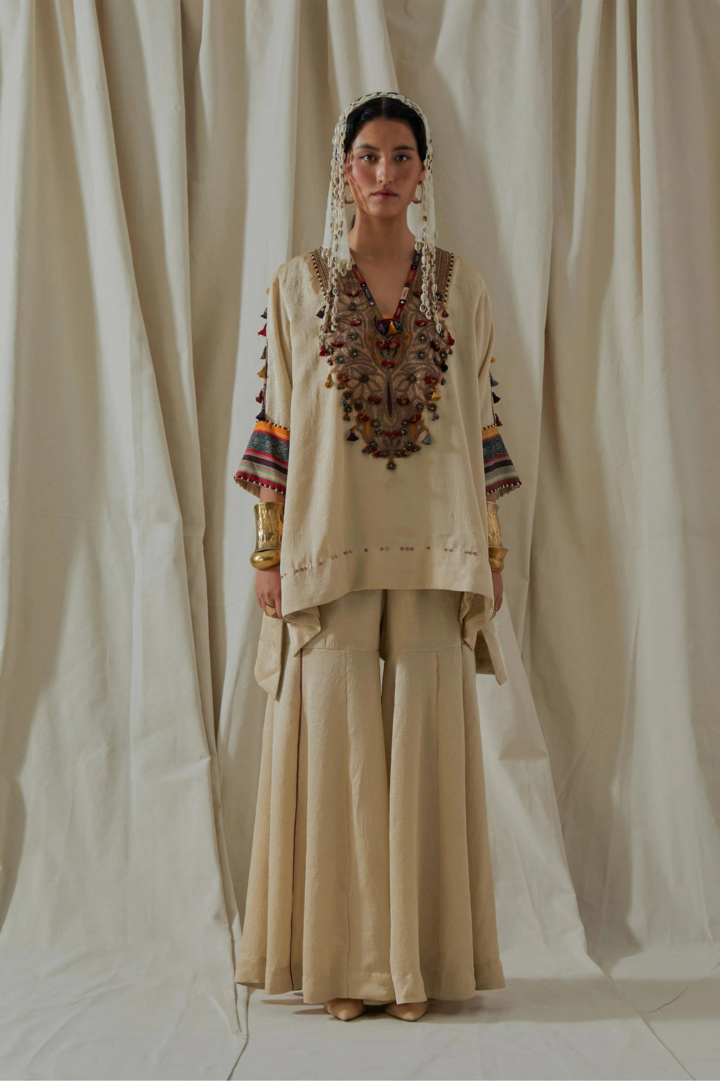Ecru Kurta