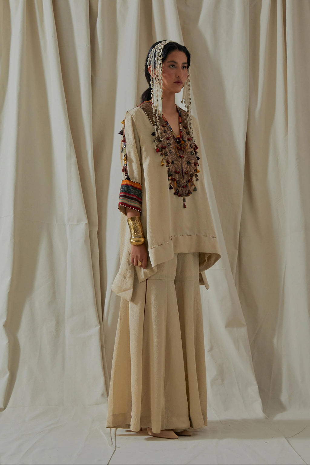 Ecru Kurta
