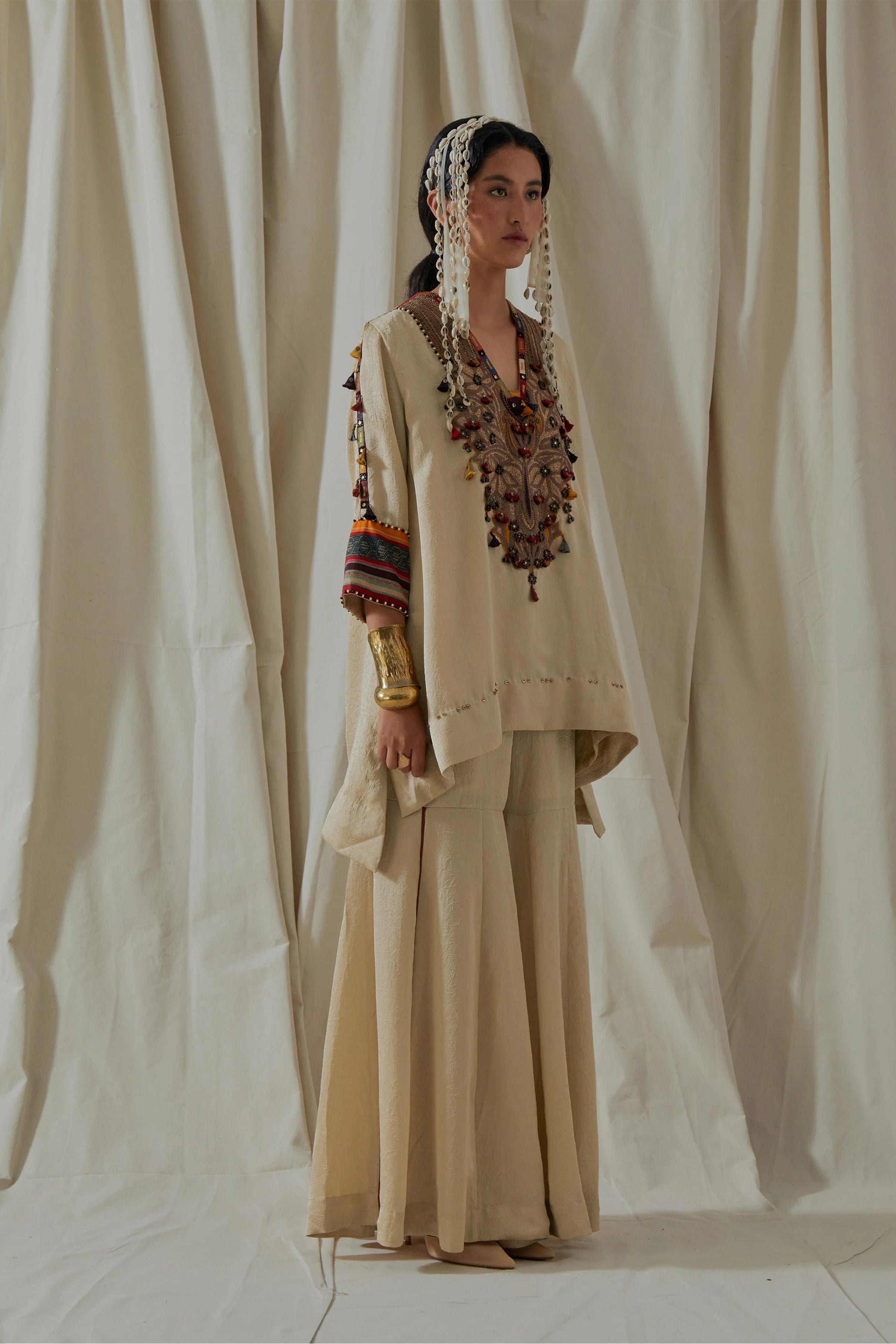 Ecru Kurta