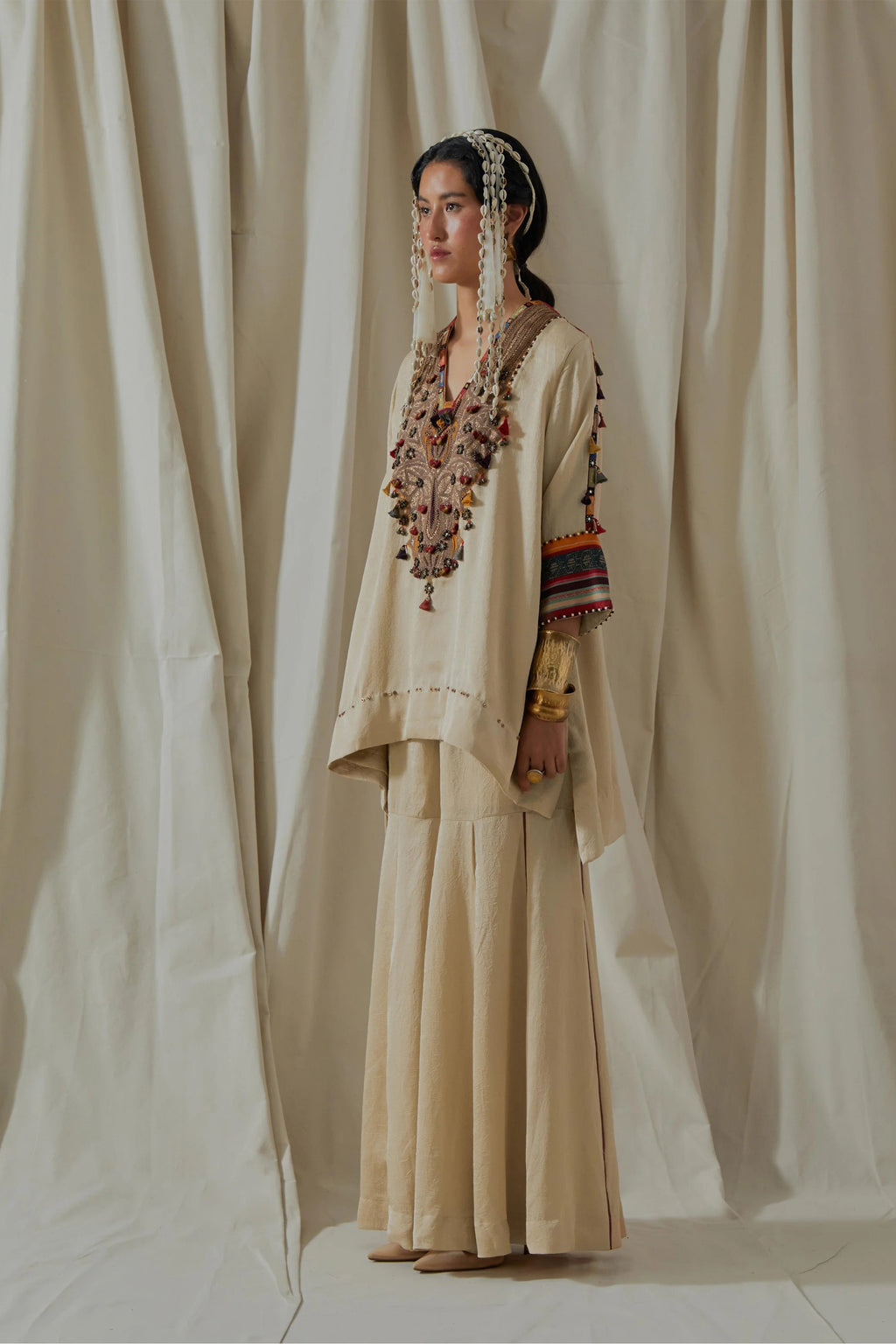 Ecru Kurta
