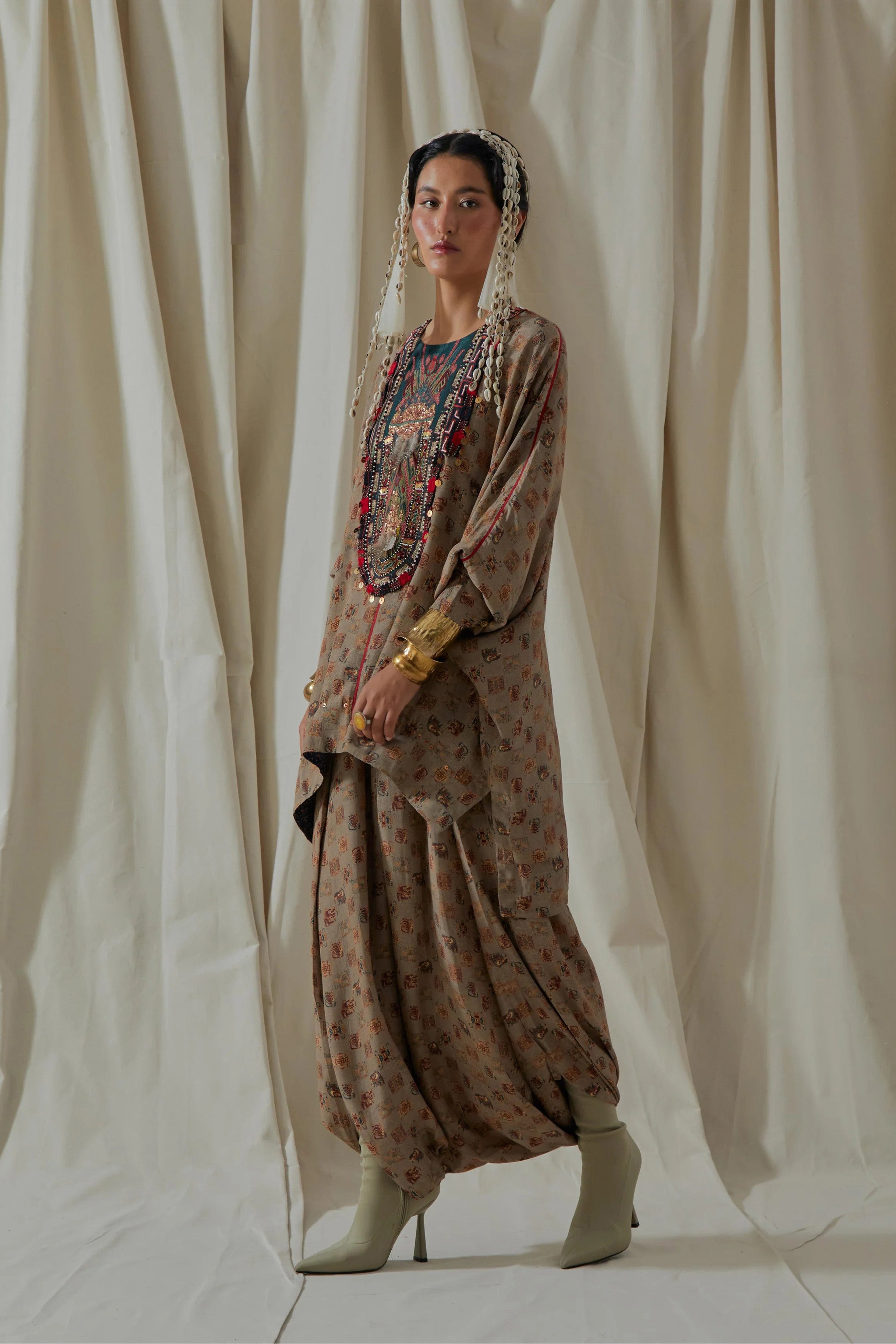 Ecru Kurta