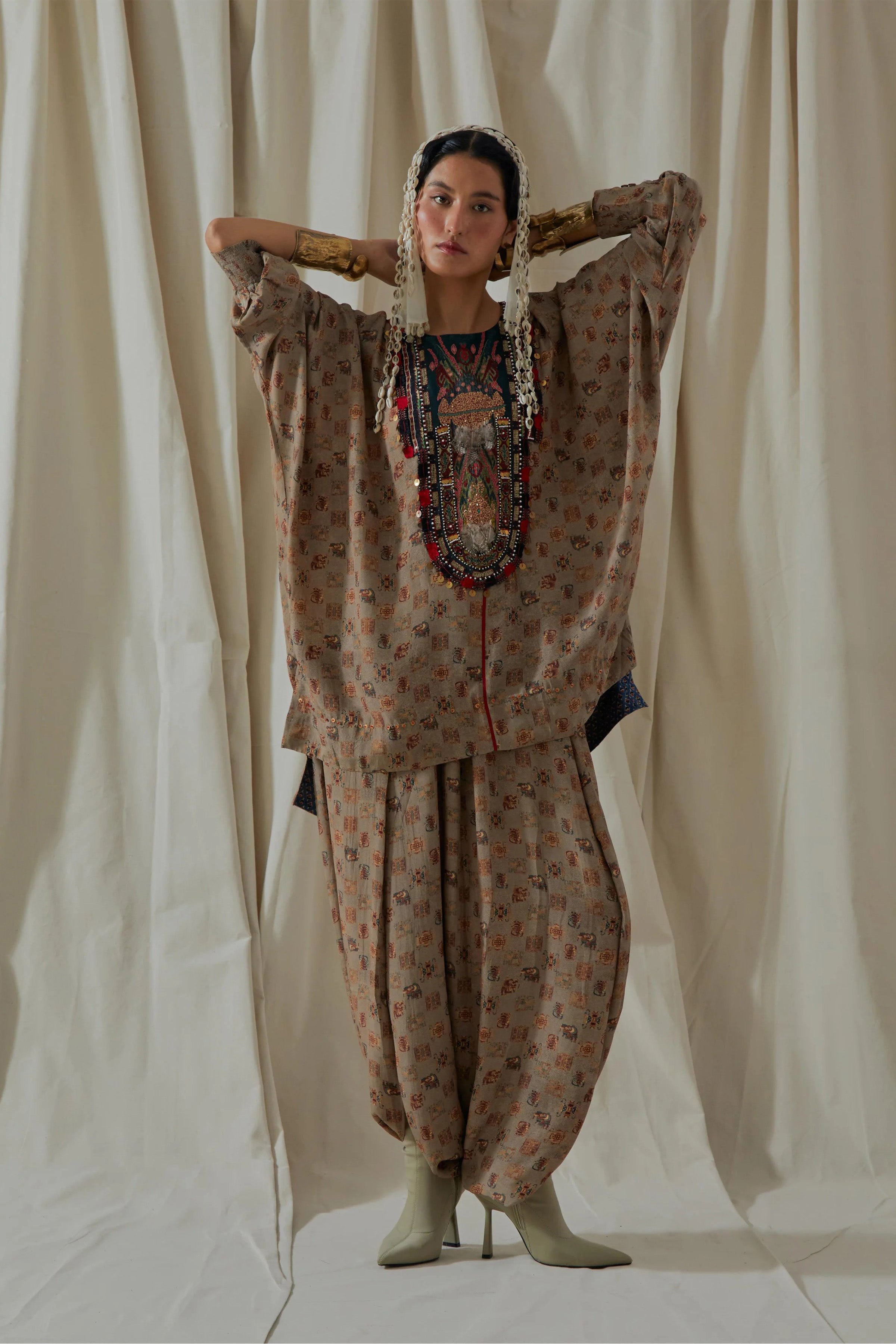 Ecru Kurta