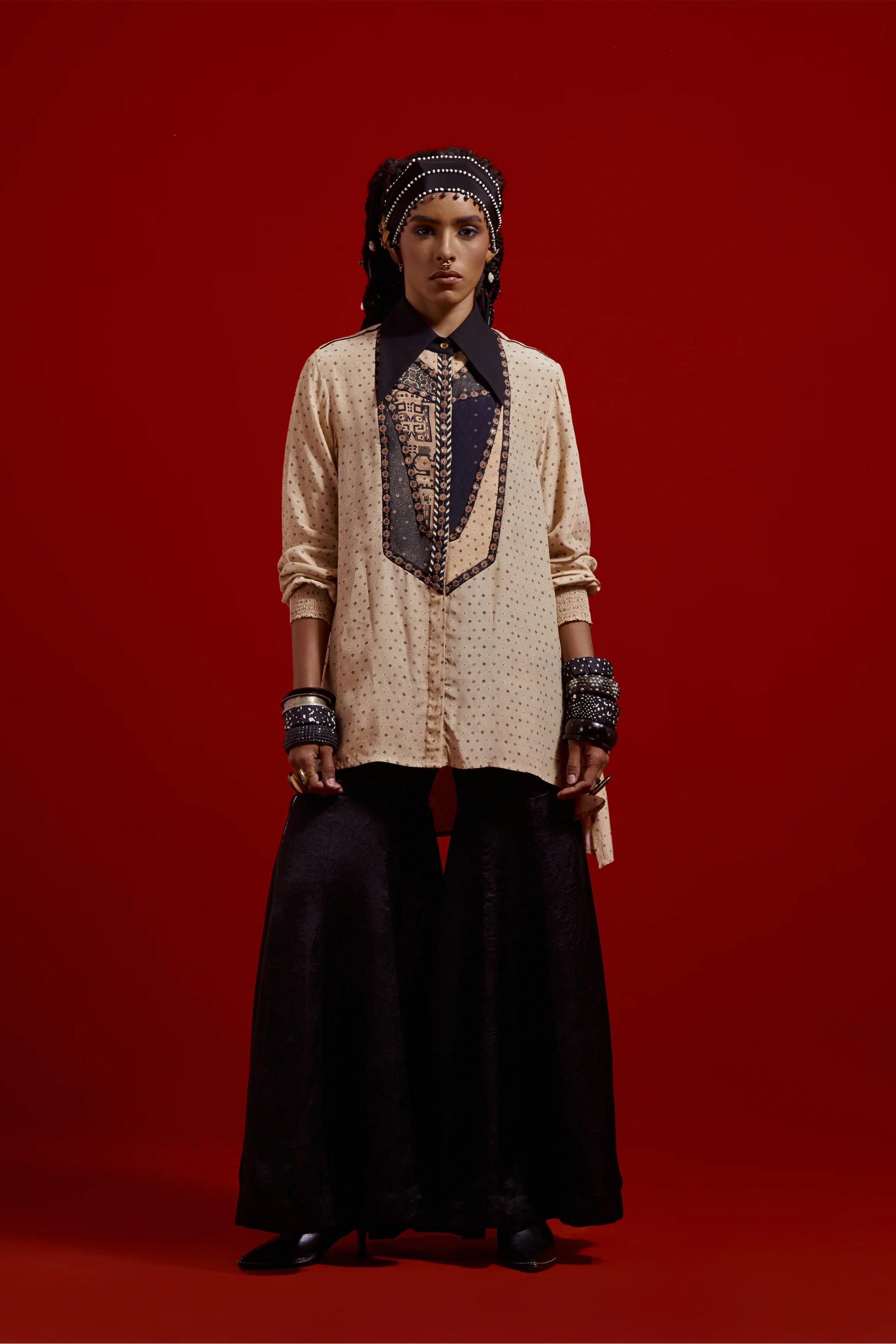 Surmai Mogra Shirt