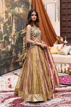 Lehenga Gold Purple