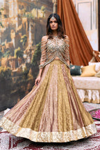 Lehenga Gold Purple