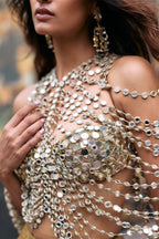 Lehenga Gold Purple