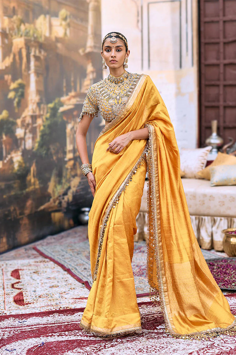 Saree Yellow
