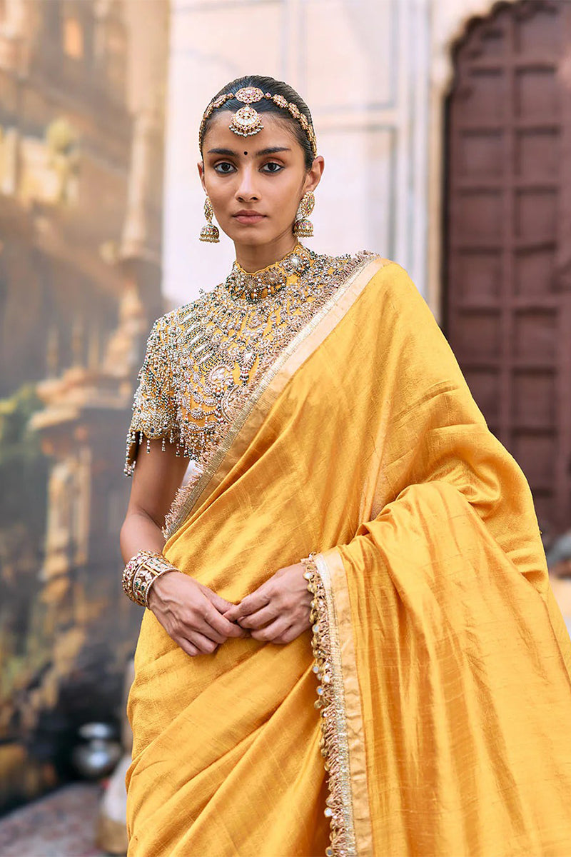 Saree Yellow