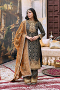Kurta Set Black Orange
