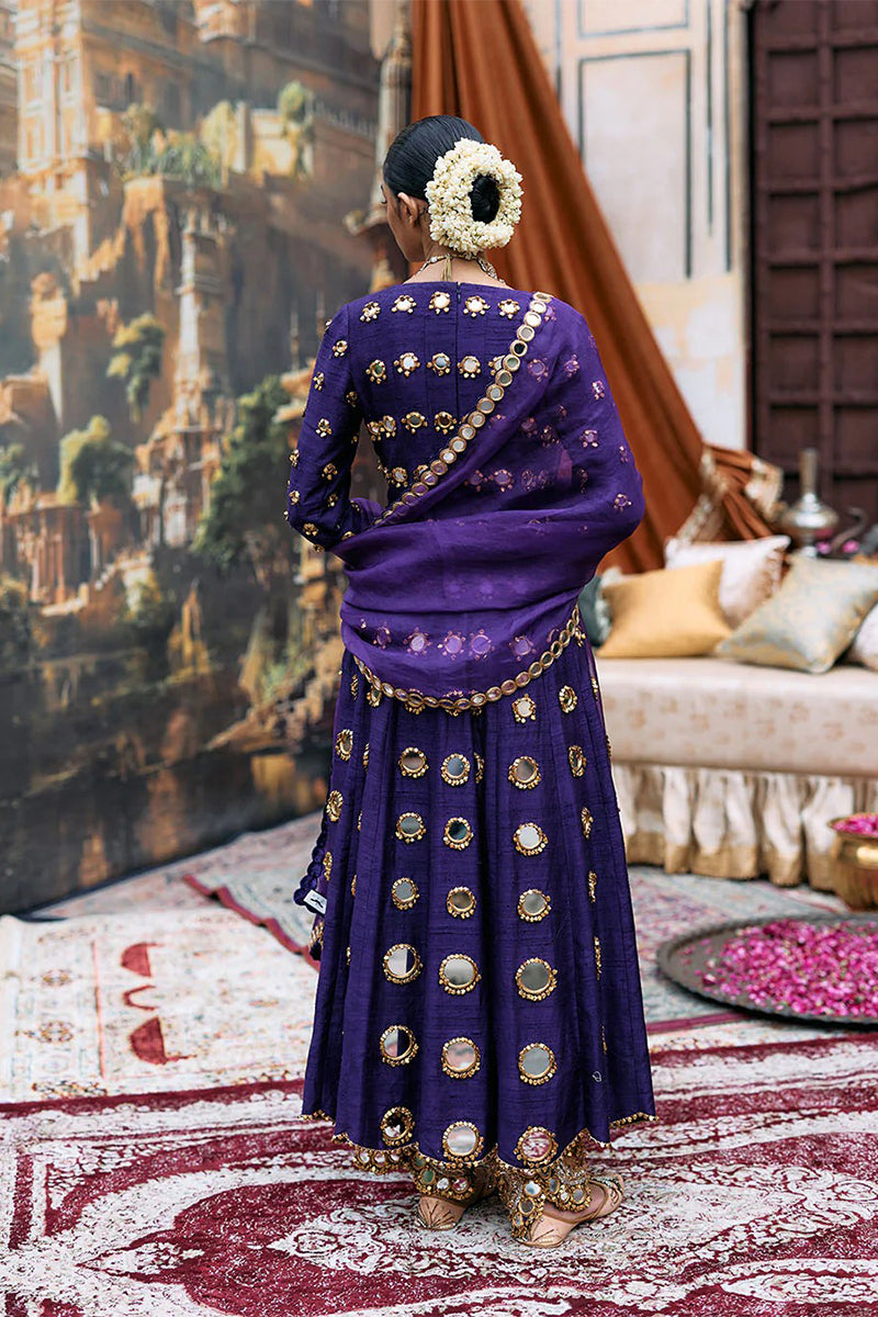 Anarkali Purple