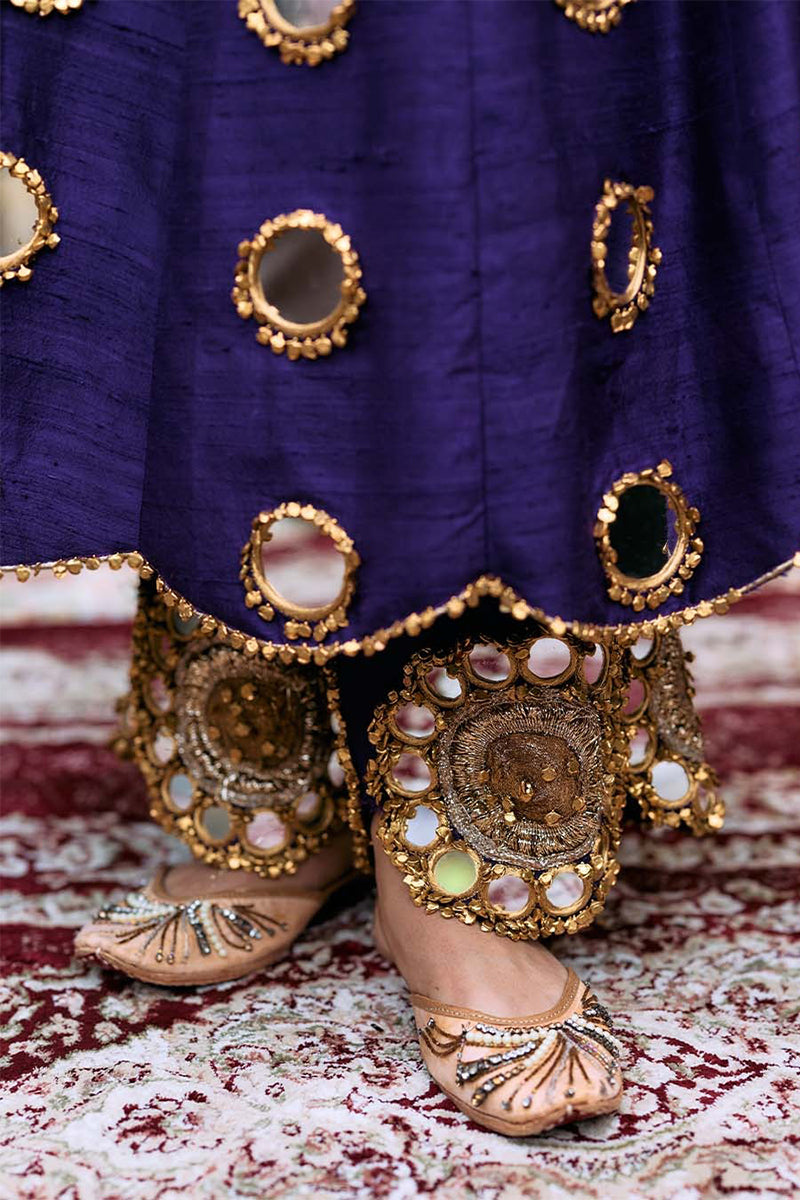 Anarkali Purple