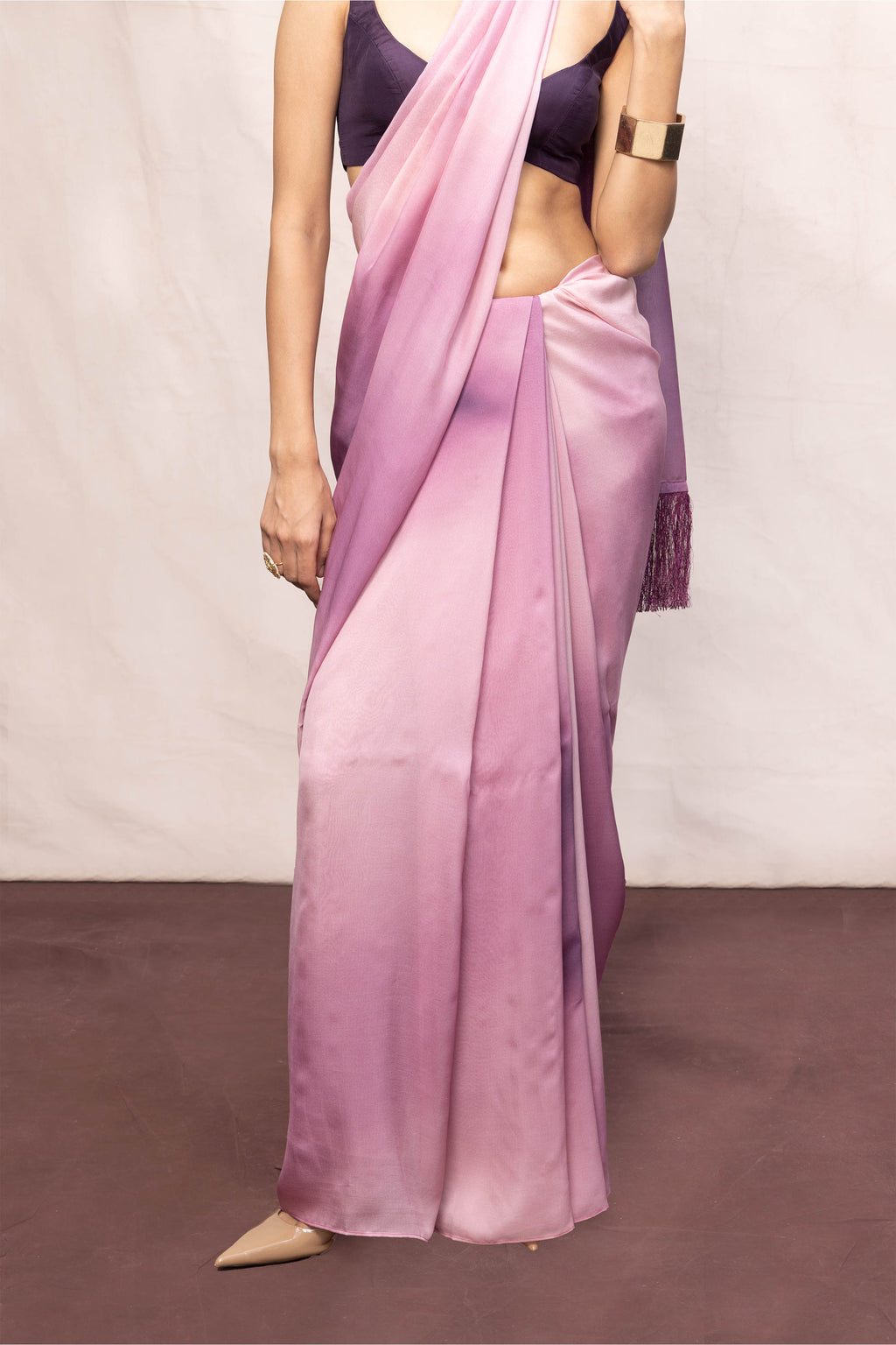 Saree Blouse Fabric Pink