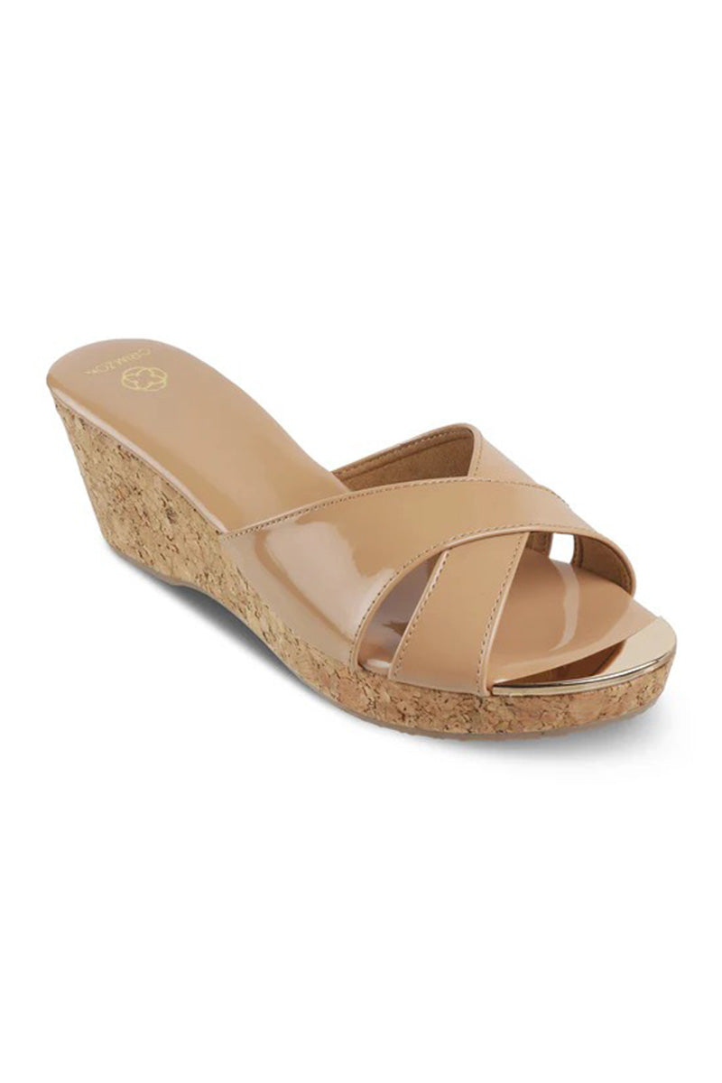 Nude Wedges