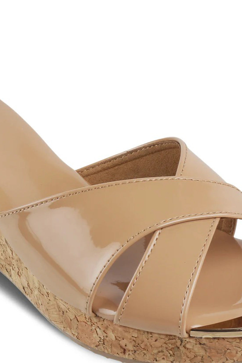 Nude Wedges