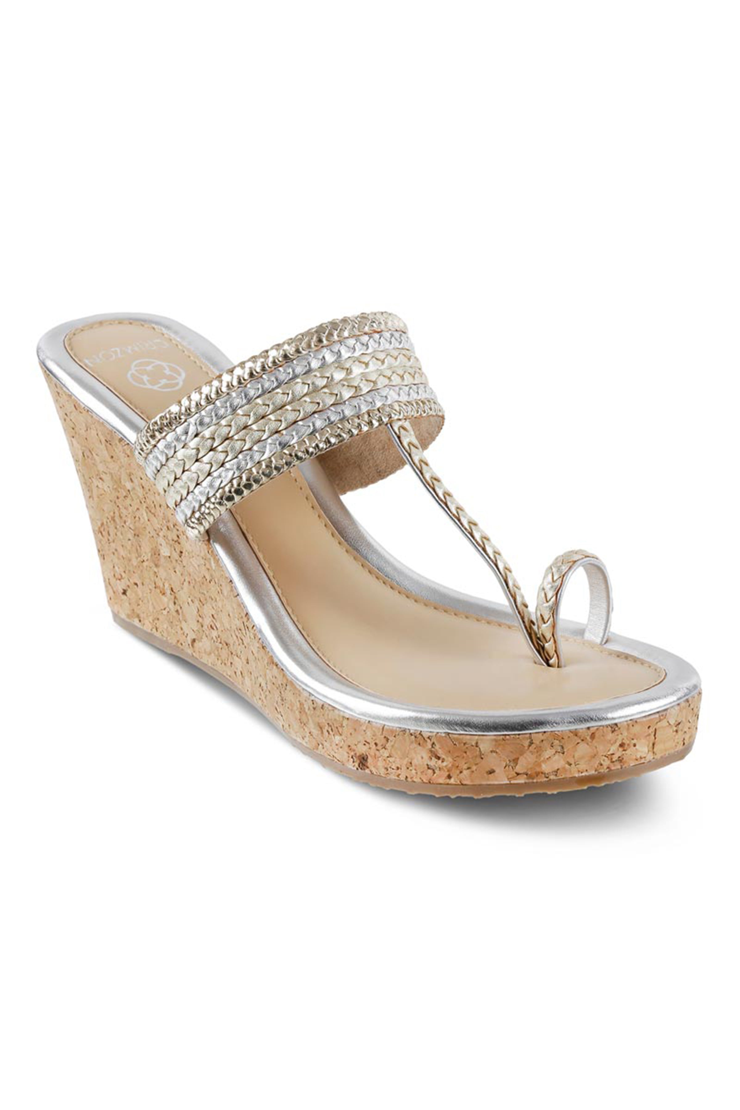Kolhapuris Faux Silver Gold