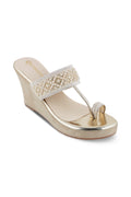 KOLHAPURIS HEEL IVORY