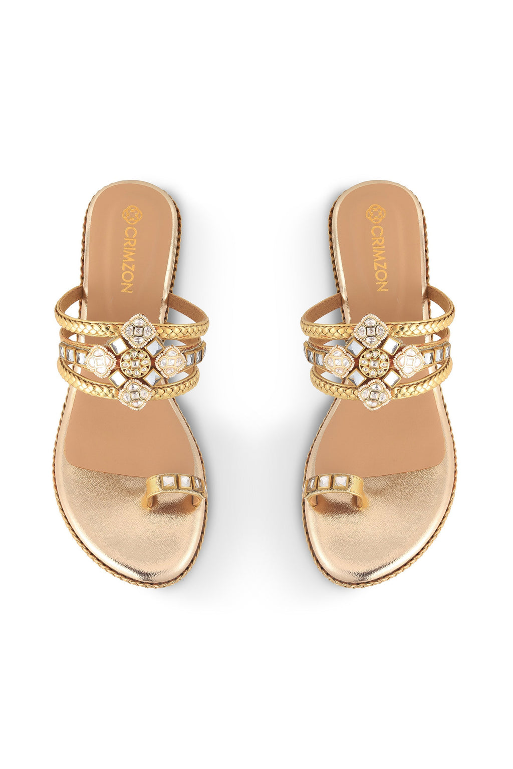 WEDGES DARK GOLD