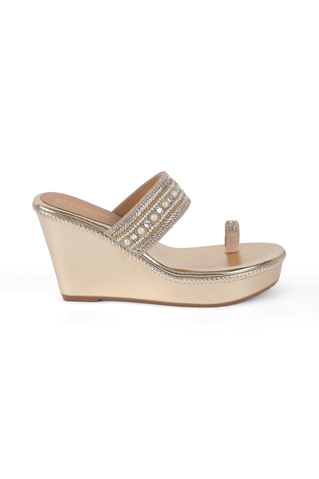 Wedges Pearl Gold