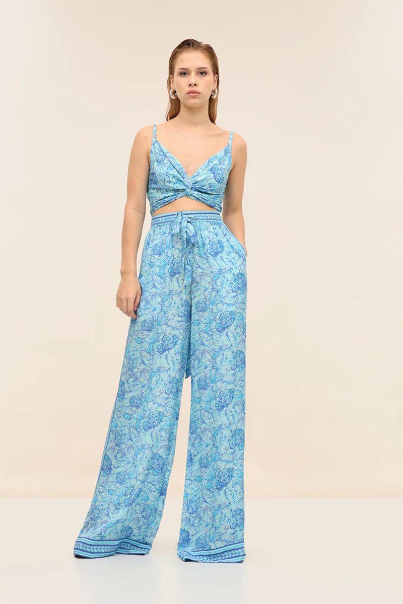 Top Blue Green