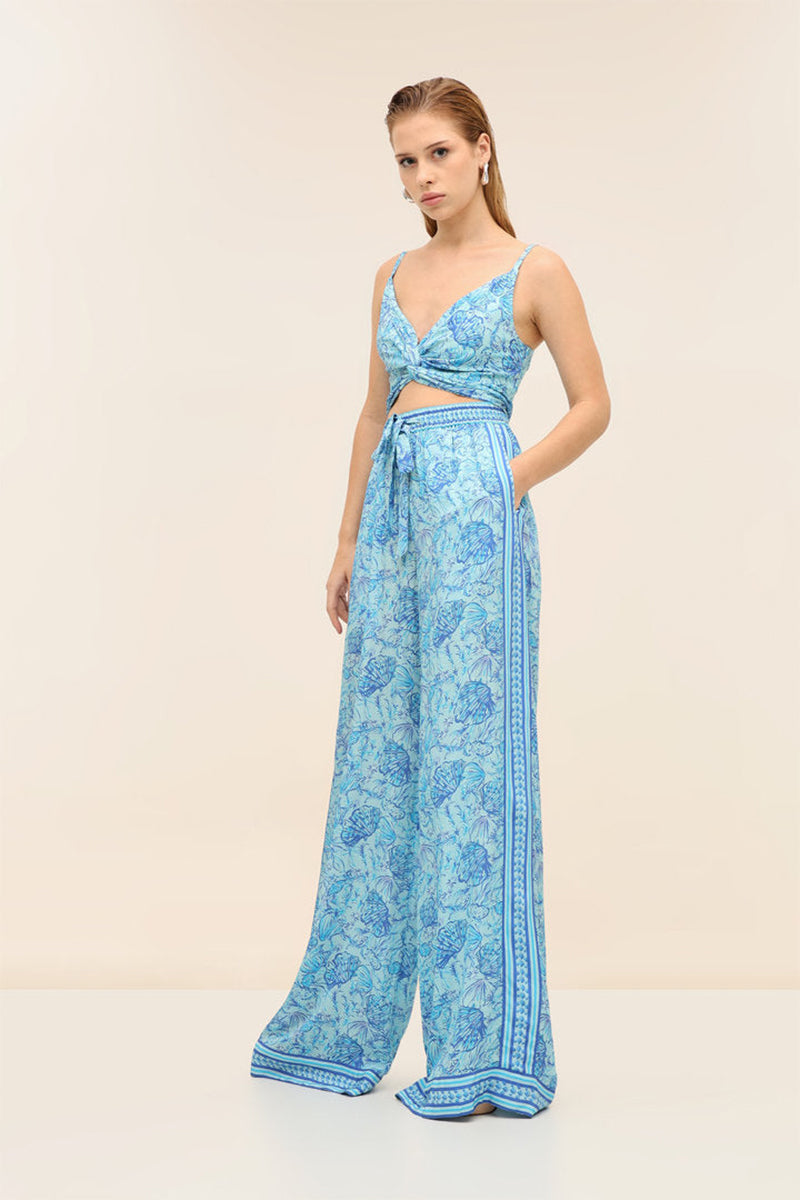 Top Blue Green