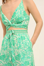 Top Blue Green