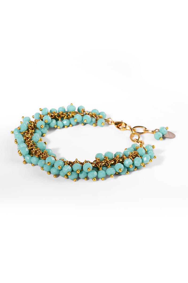 Bracelet Champagne Turquoise