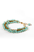 Bracelet Champagne Turquoise