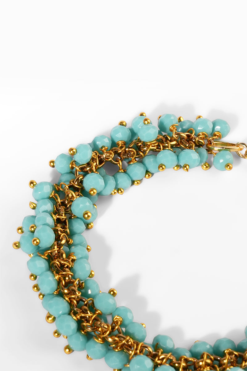 Bracelet Champagne Turquoise