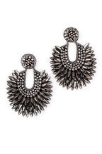 EARRING SILVER GUNMETAL