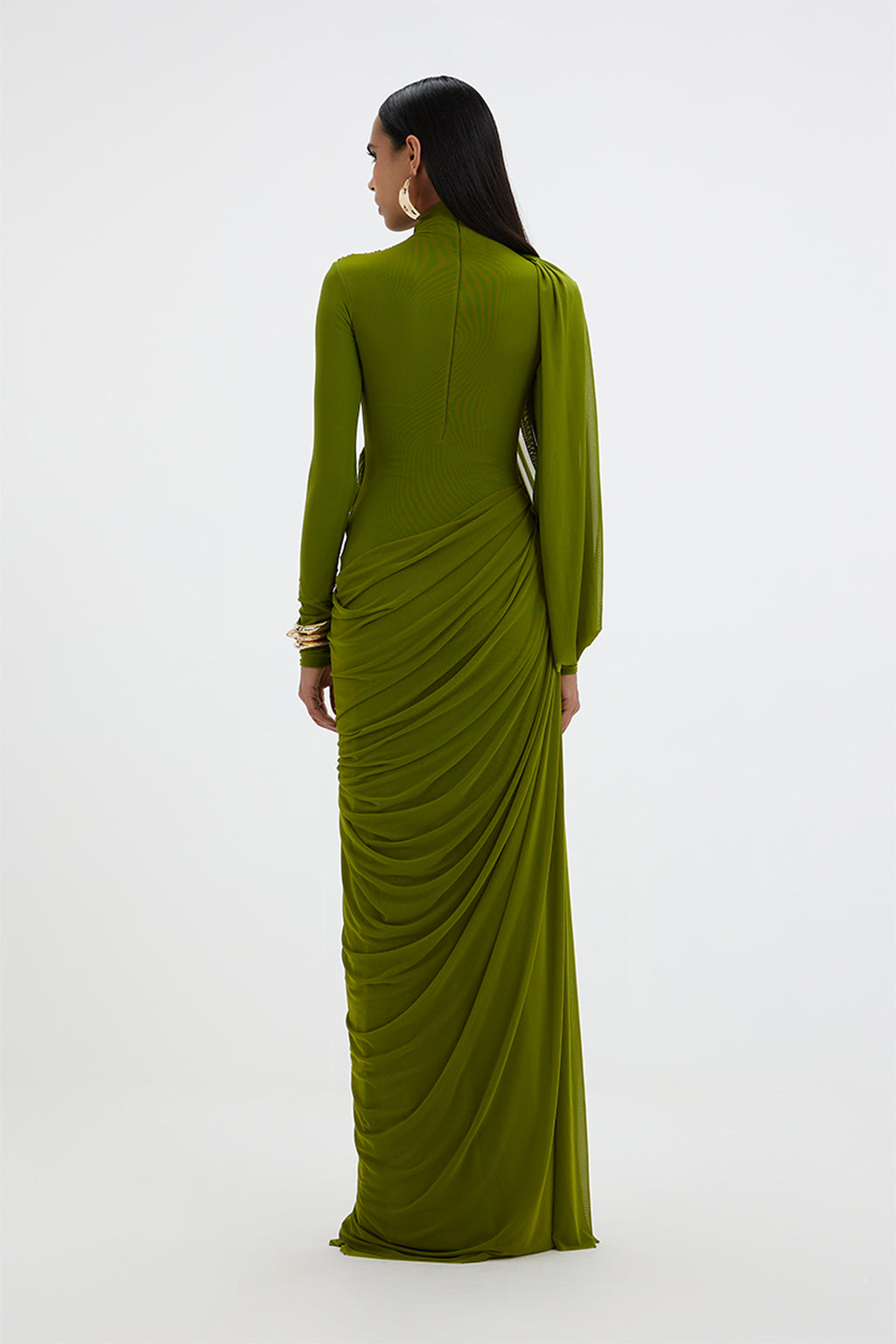 GOWN LIME GREEN