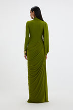 GOWN LIME GREEN
