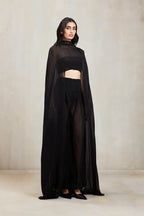 Top Bustier Pant Black