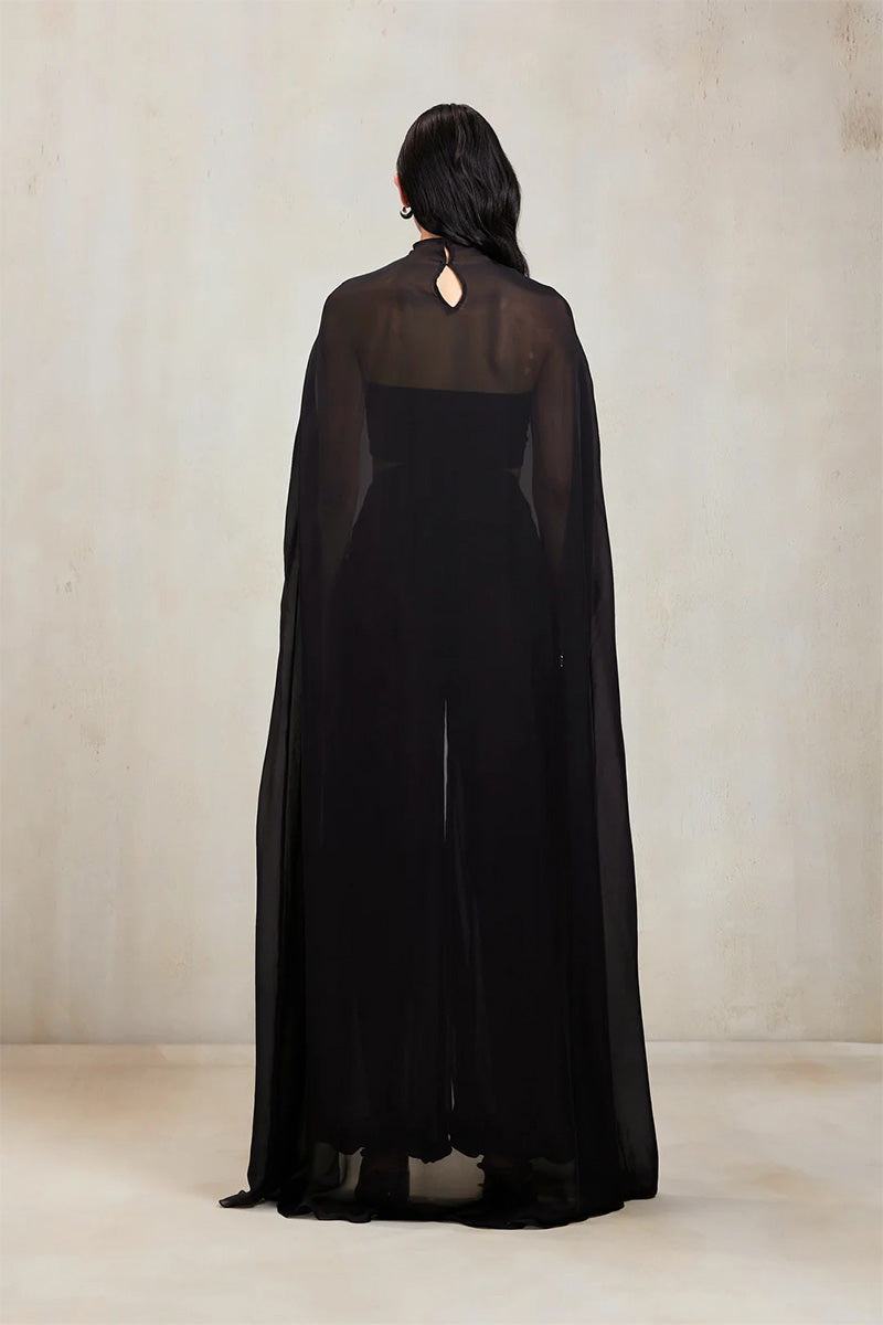 Top Bustier Pant Black