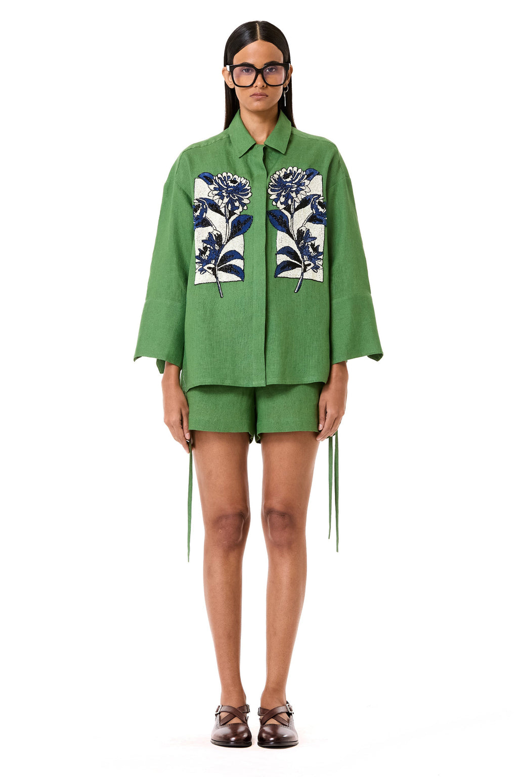 SHIRT SHORTS OLIVE