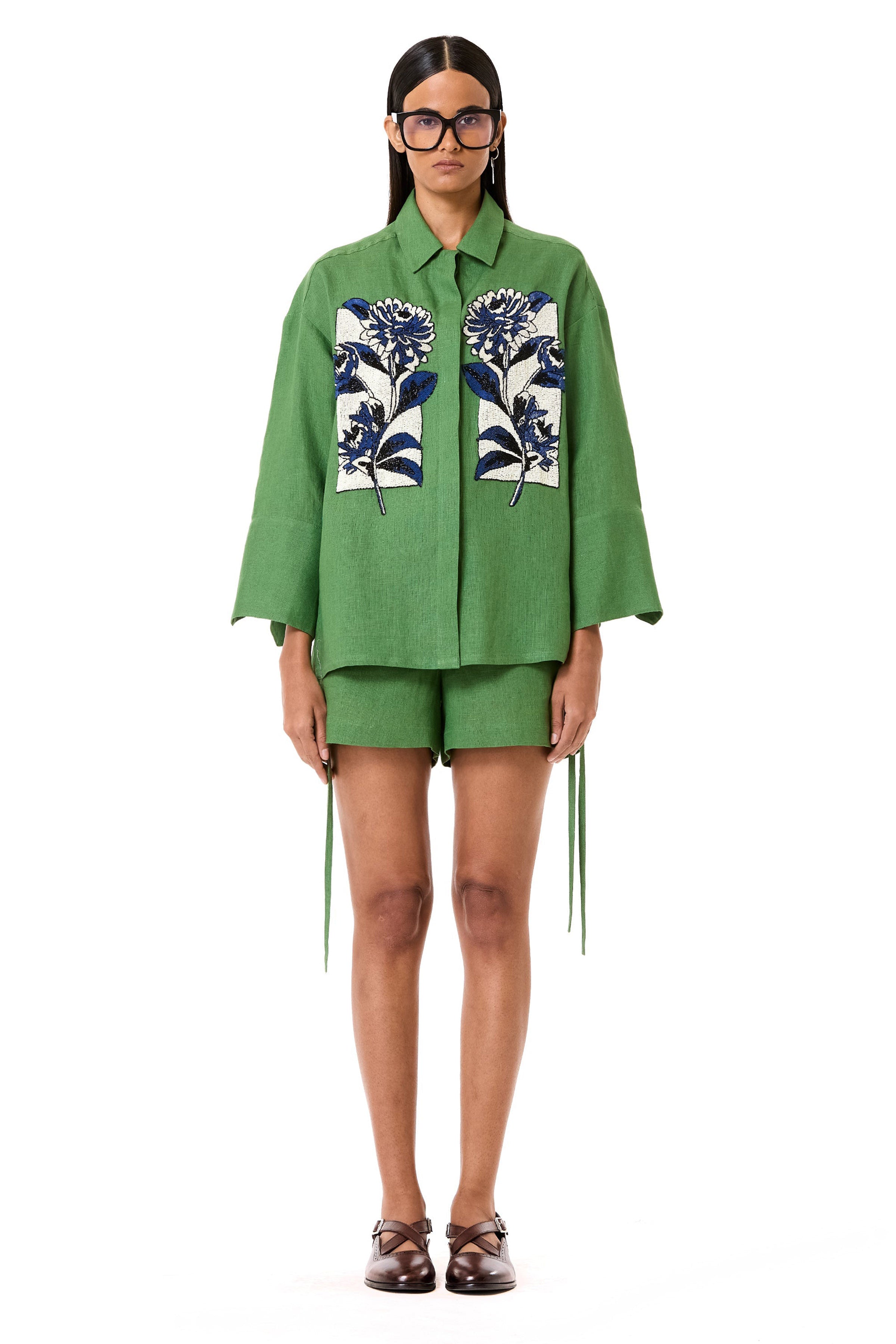 SHIRT SHORTS OLIVE