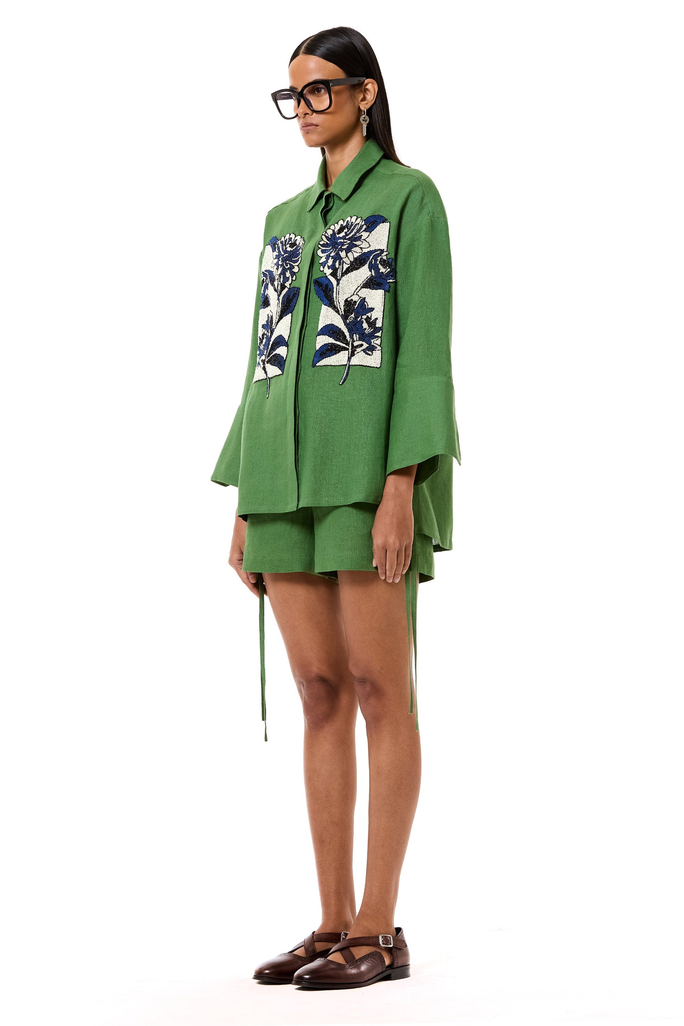 SHIRT SHORTS OLIVE