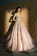 GOWN CRINO GOLDENMISTYCLOUD